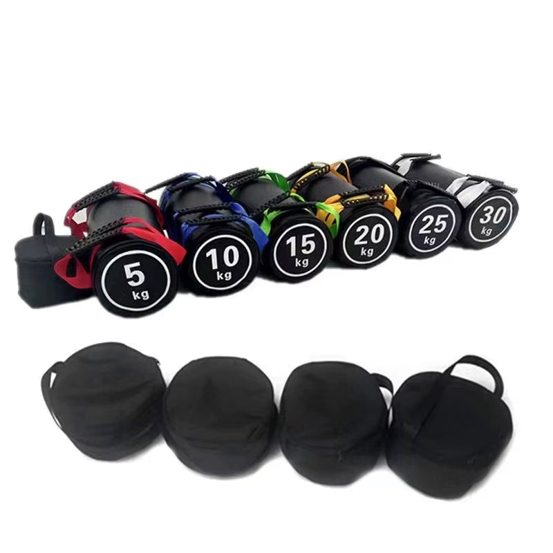 5-30Kg Fitness Energy Pack Weight Lifting Sandbag Unfilled Power Bag Muscle Strength Training Fitness Equipment