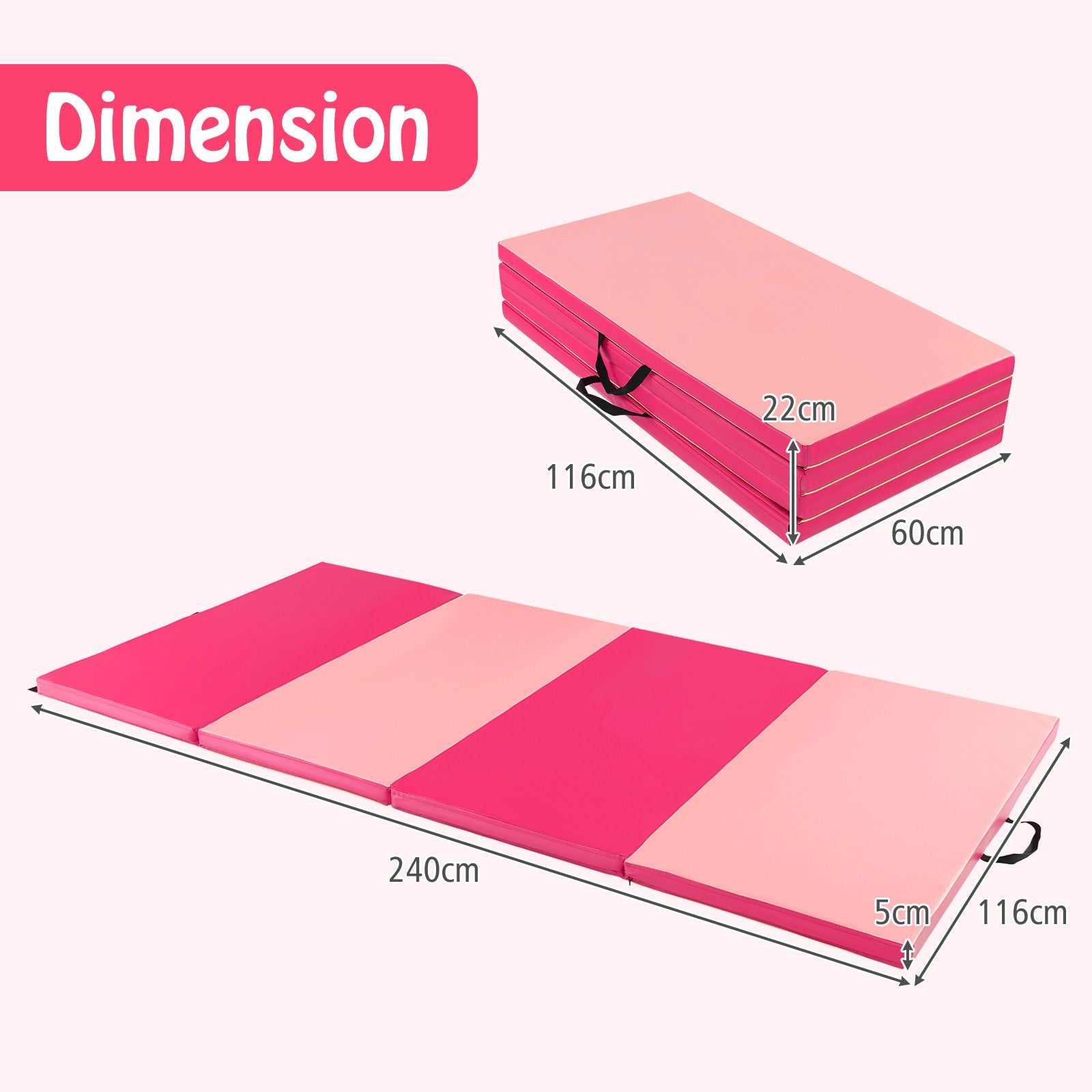 Folding Gymnastics Mat