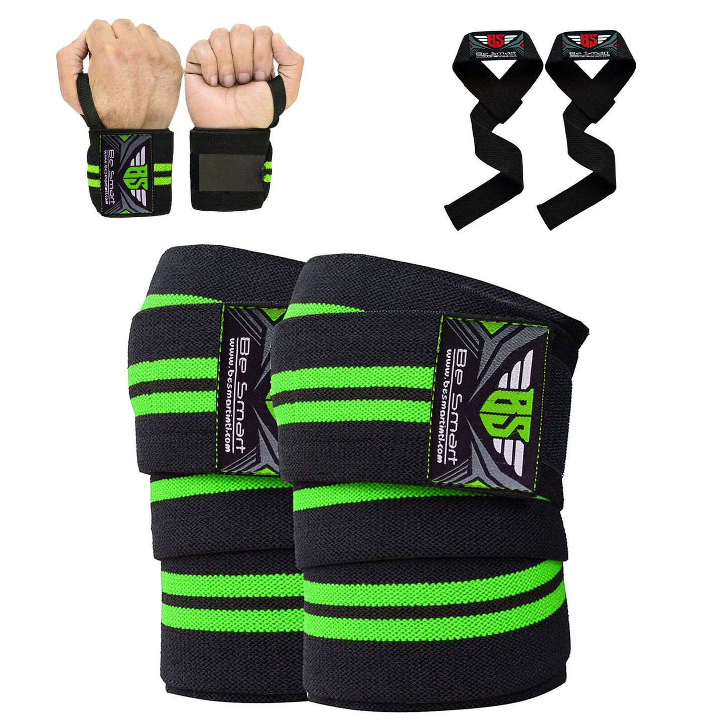 Knee Wraps - Weightlifting & Gym Support