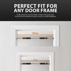 Adjustable Home Fitness Chin-Up Bar for Doorway Workout Training