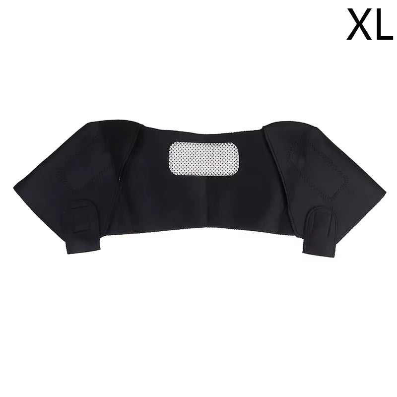 Tourmaline Self-Heating Heat Therapy Pad Shoulder Protector Support Brace Pain Relief Health Care Magnet Heated Belt
