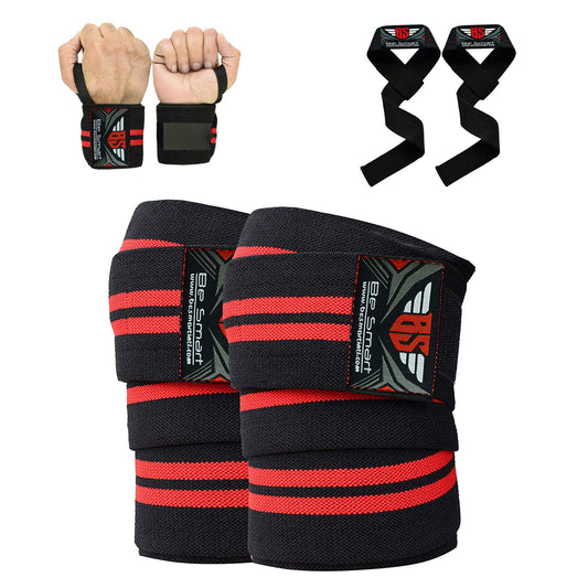 Knee Wraps - Weightlifting & Gym Support