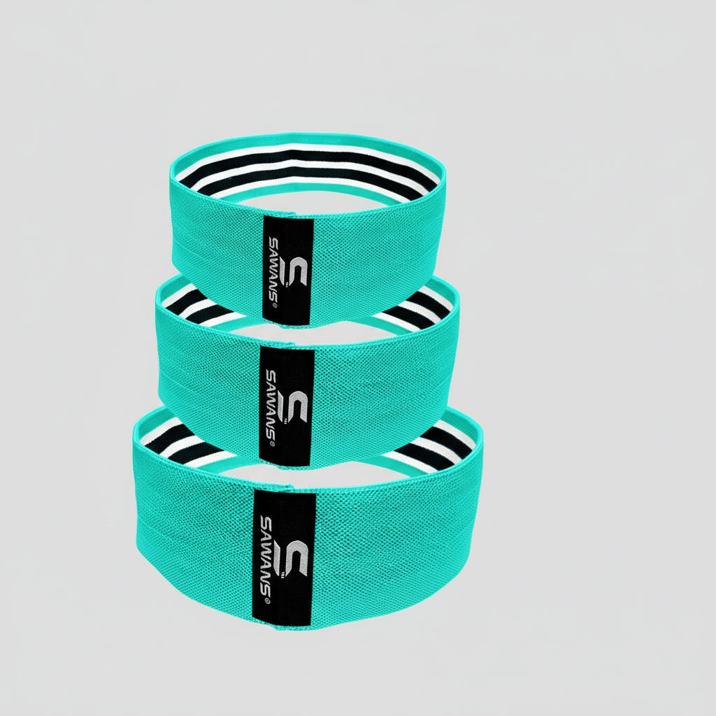 Fabric Resistance Bands for Women - Booty Bands for Hip Circles, Leg and Glute Exercises