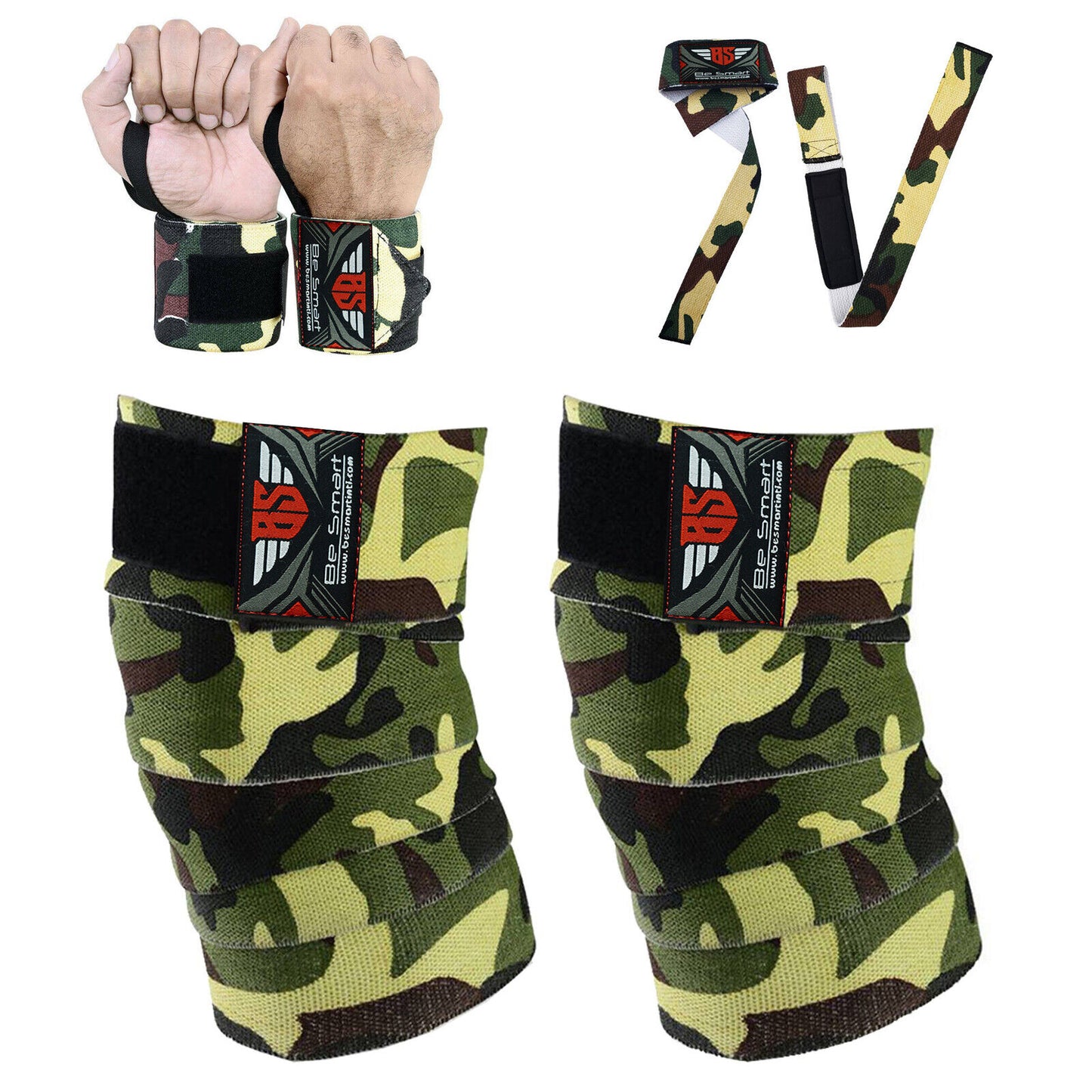 Knee Wraps - Weightlifting & Gym Support