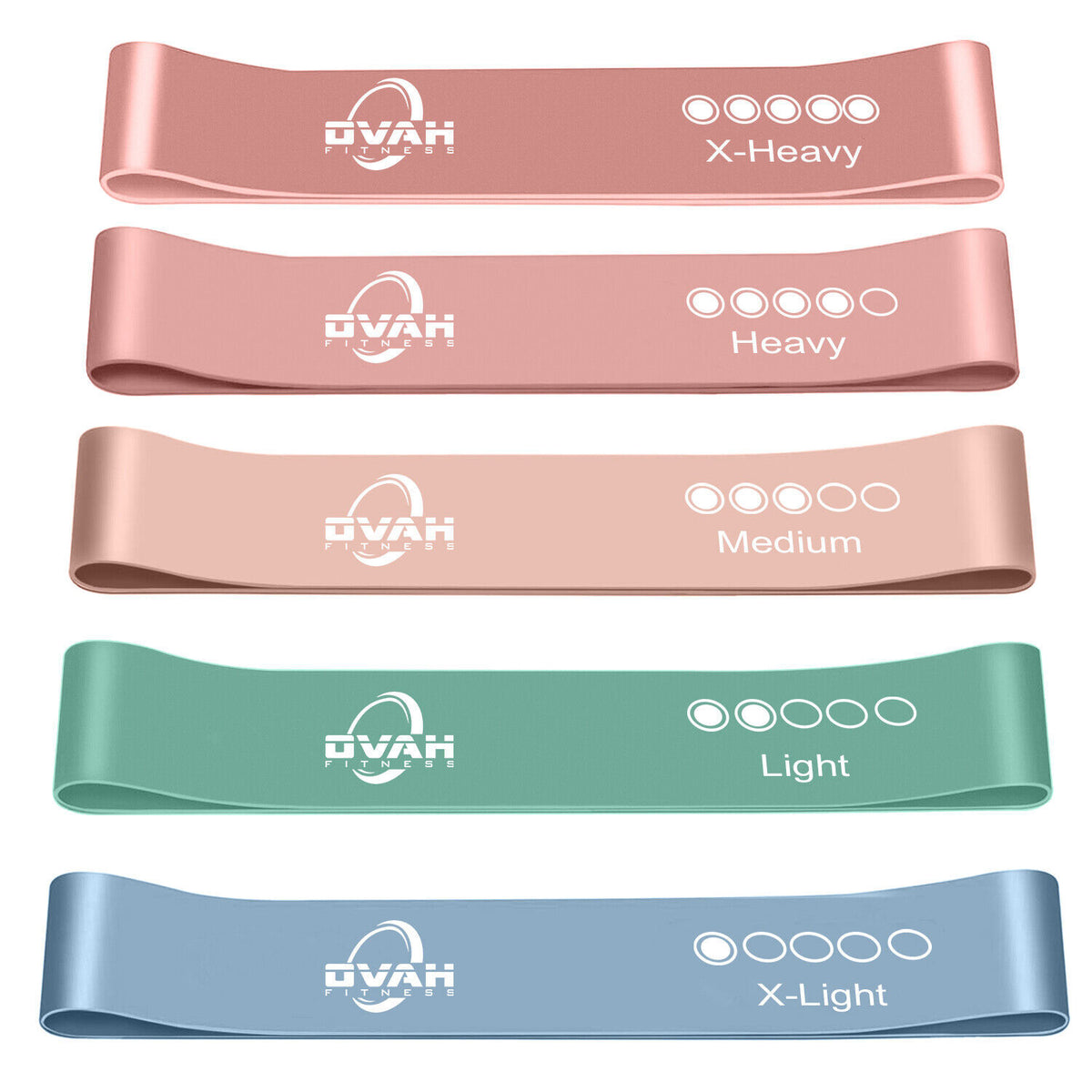 Professional Resistance Bands for Fitness, Yoga, and Home Gym - Available in Sets or Singles