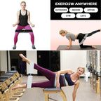 Fabric Resistance Bands for Women - Booty Bands for Hip Circles, Leg and Glute Exercises