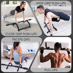 Doorway Pull-Up Bar for Home Fitness and Strength Training