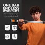 Adjustable Home Fitness Chin-Up Bar for Doorway Workout Training