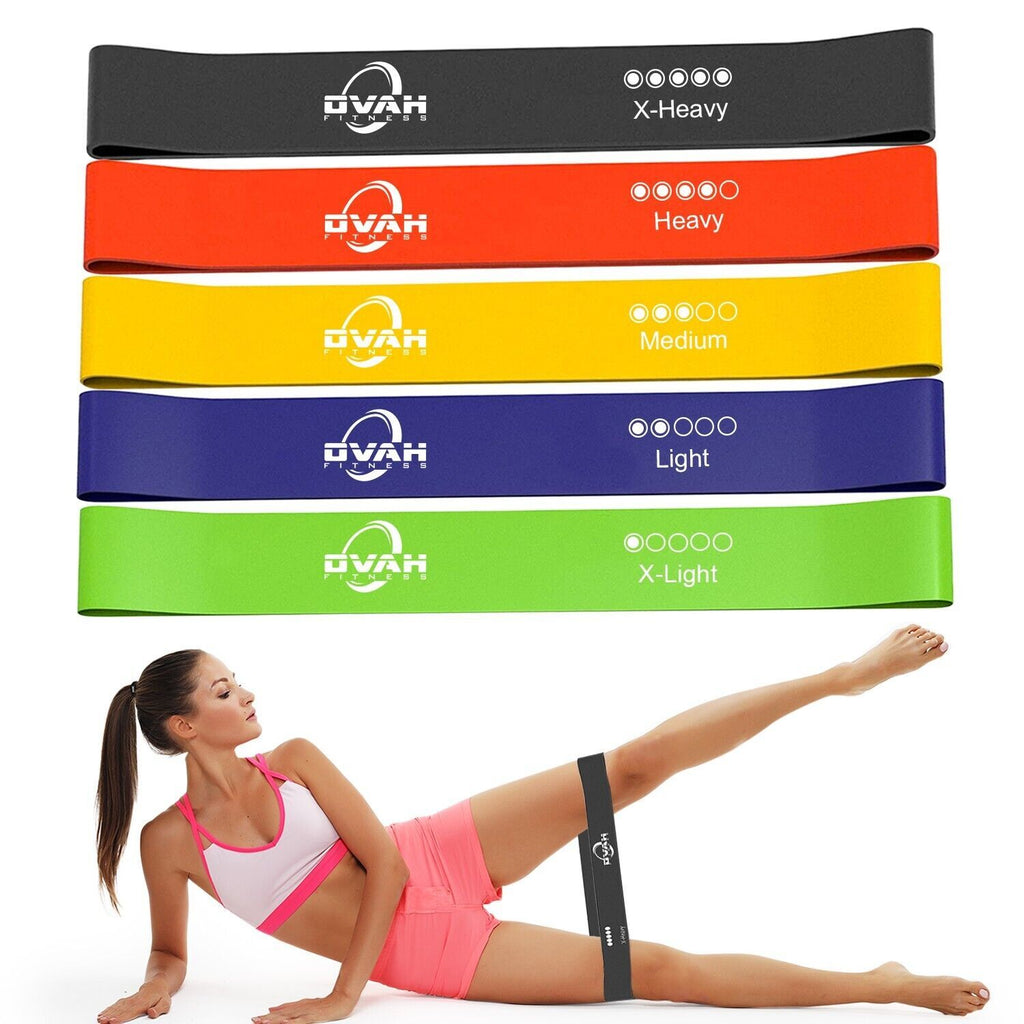 Professional Resistance Bands for Fitness, Yoga, and Home Gym - Available in Sets or Singles
