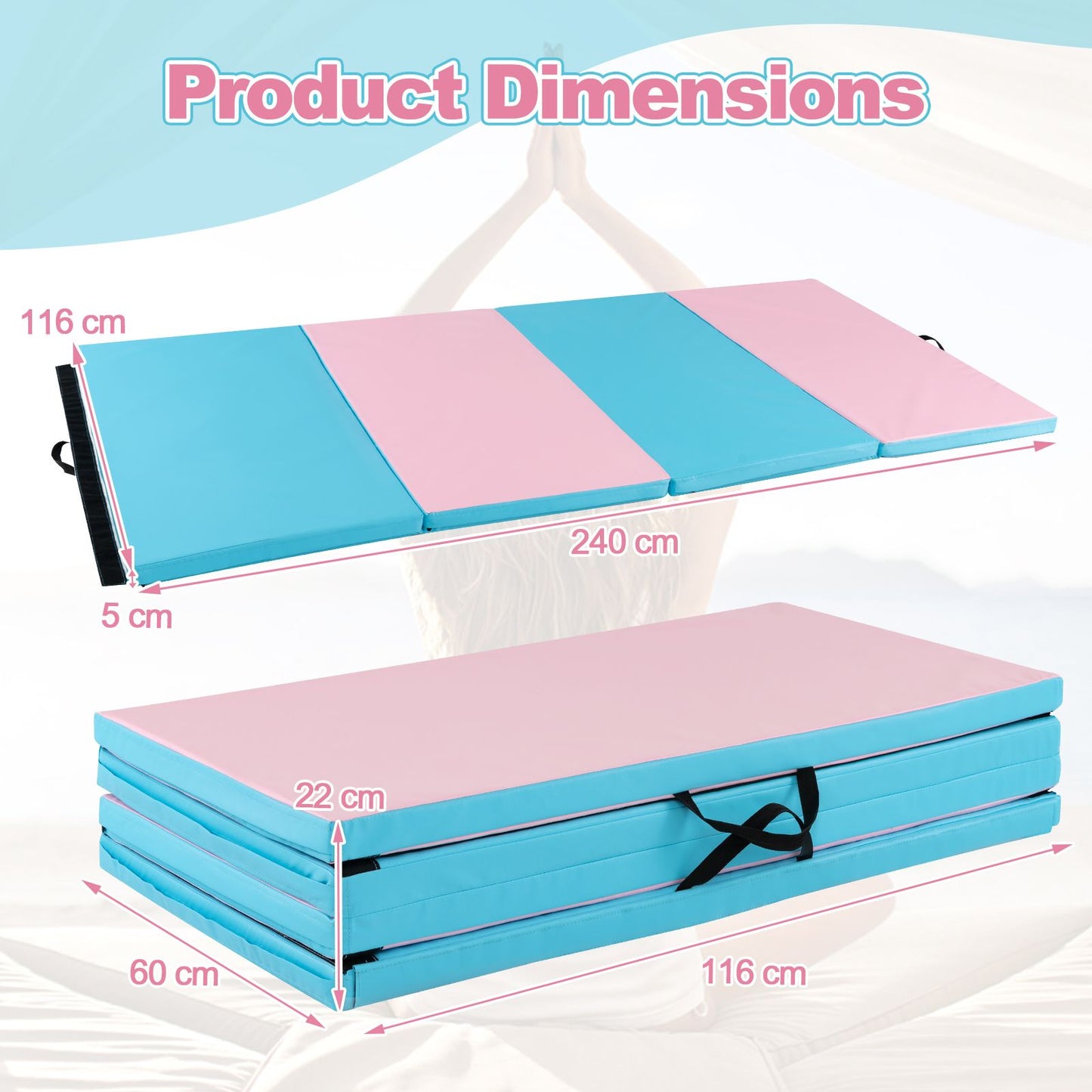 Folding Gymnastics Mat