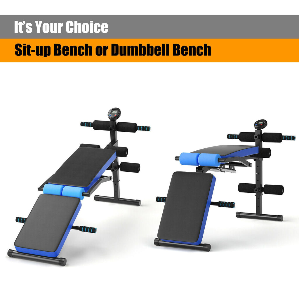 Adjustable Weight Bench - Foldable