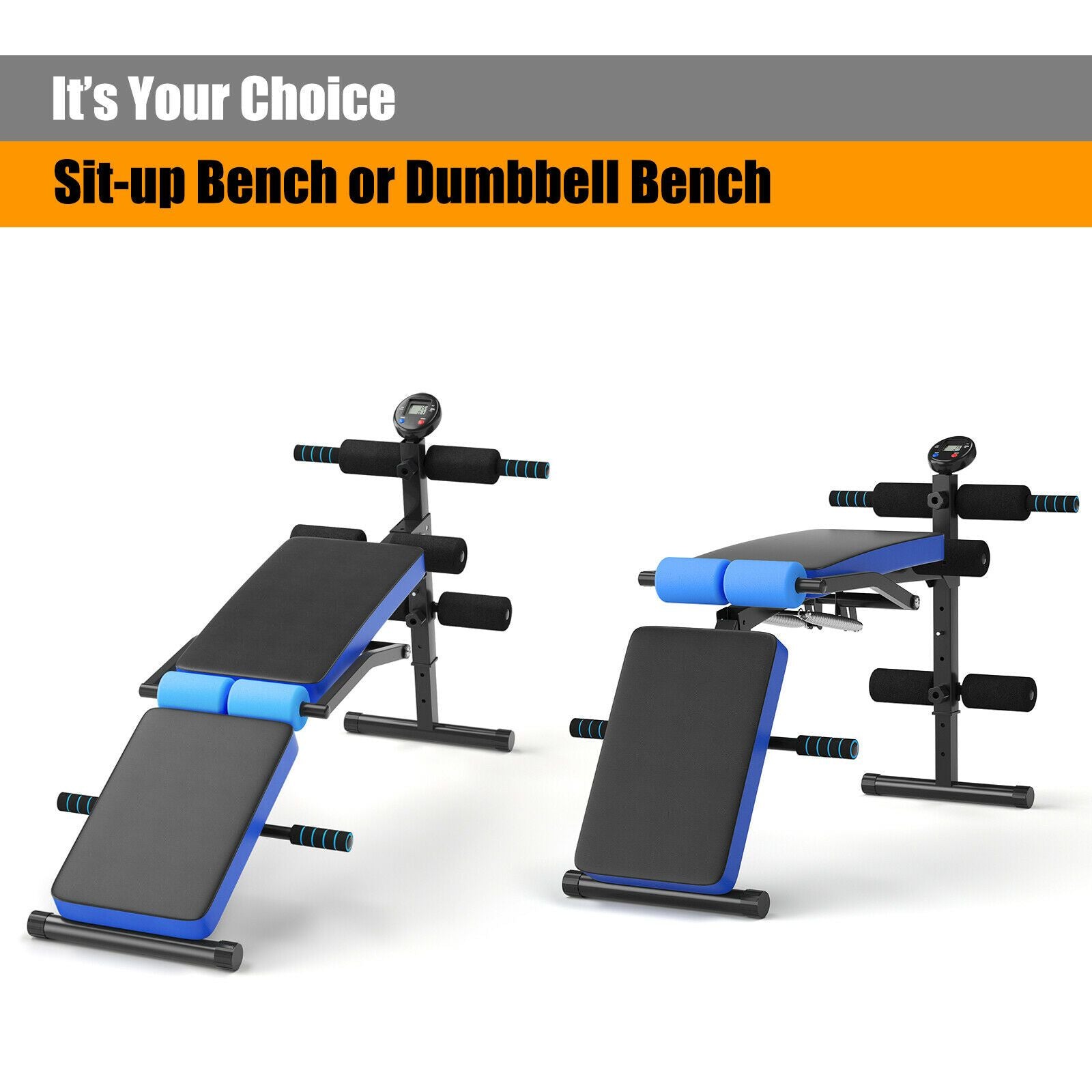 Adjustable Weight Bench - Foldable