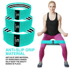 Fabric Resistance Bands for Women - Booty Bands for Hip Circles, Leg and Glute Exercises