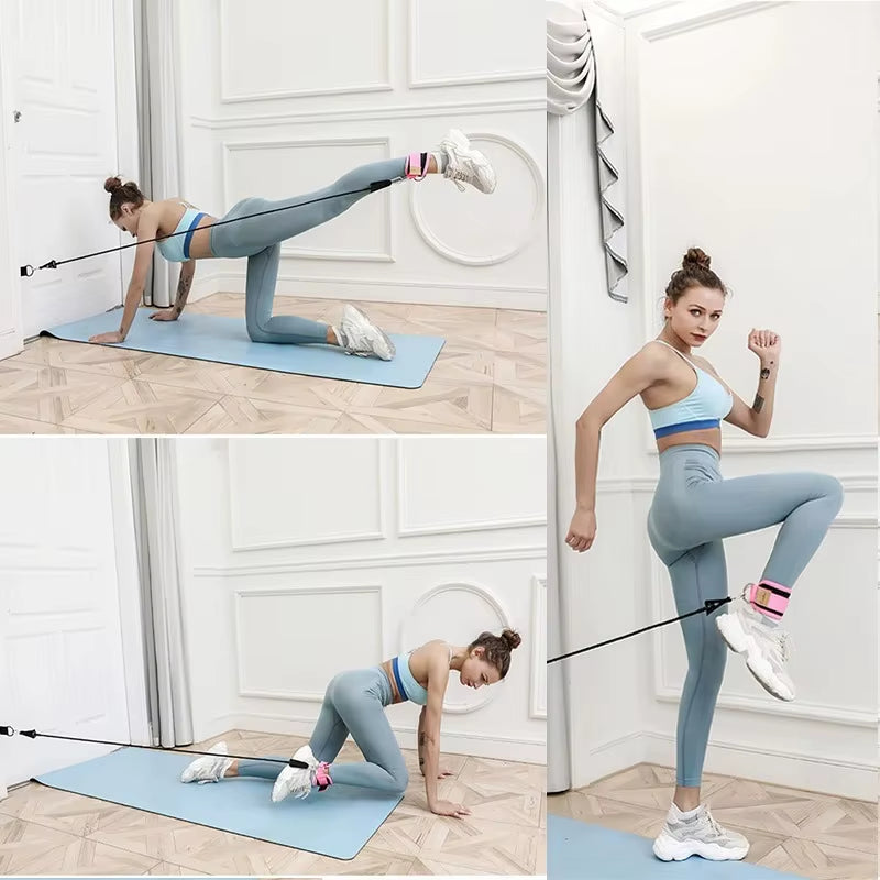 Ankle Resistance Band Set for Glutes & Legs