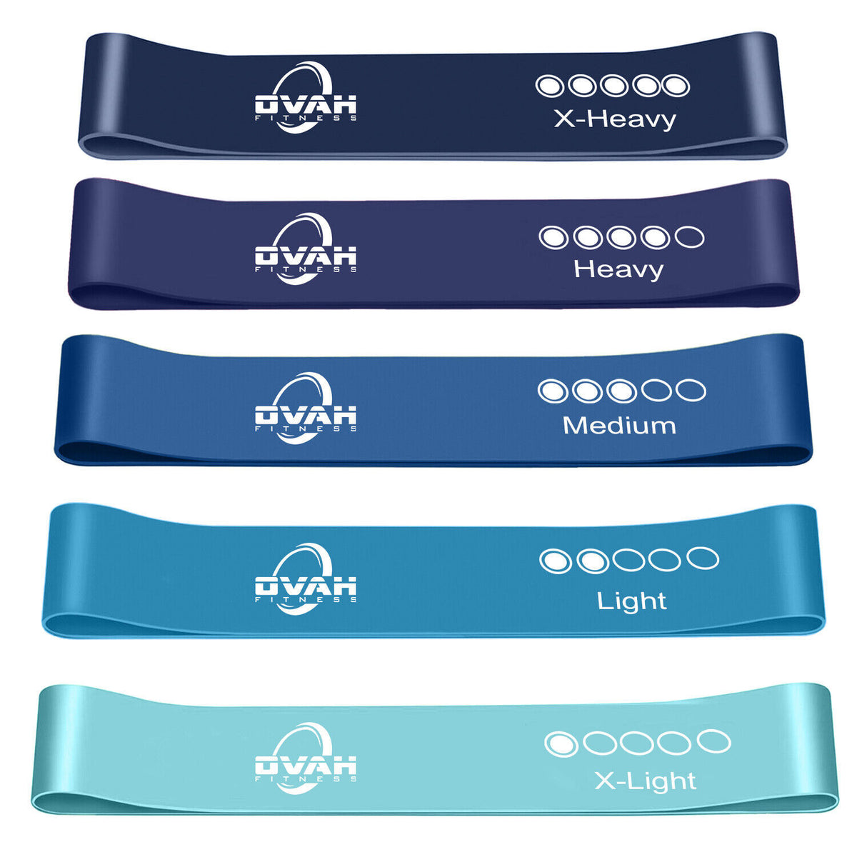 Professional Resistance Bands for Fitness, Yoga, and Home Gym - Available in Sets or Singles