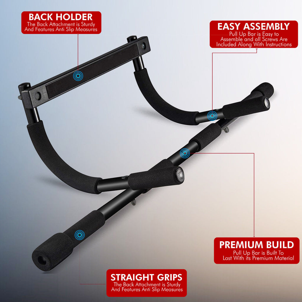 Doorway Pull-Up Bar for Home Fitness and Strength Training