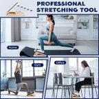 Portable Wooden Slant Board for Calf Stretching Squats Calf Stretcher Pilates Physical Therapy Equipment Adjustable Incline Boar