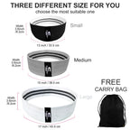 Fabric Resistance Bands for Women - Booty Bands for Hip Circles, Leg and Glute Exercises