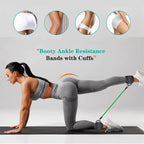 Ankle Resistance Band Set for Glutes & Legs