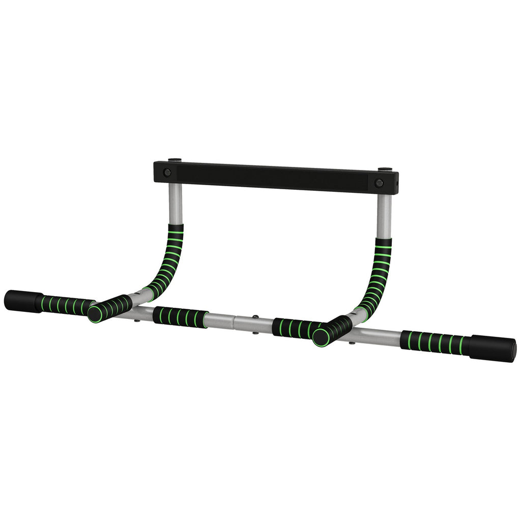 Indoor Horizontal Pull-Up Bar for Home Fitness - Upper Body Workout Equipment