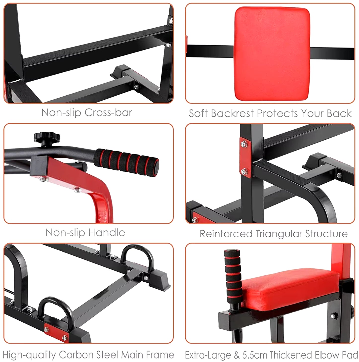 Build Strength at Home: Power Tower Pull Up Bar