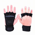 Anti-Slip Dumbbell Kettlebell Fitness Gloves Yoga Bodybuilding Workout Weightlifting Gym Gloves for Man Women Crossfit Training