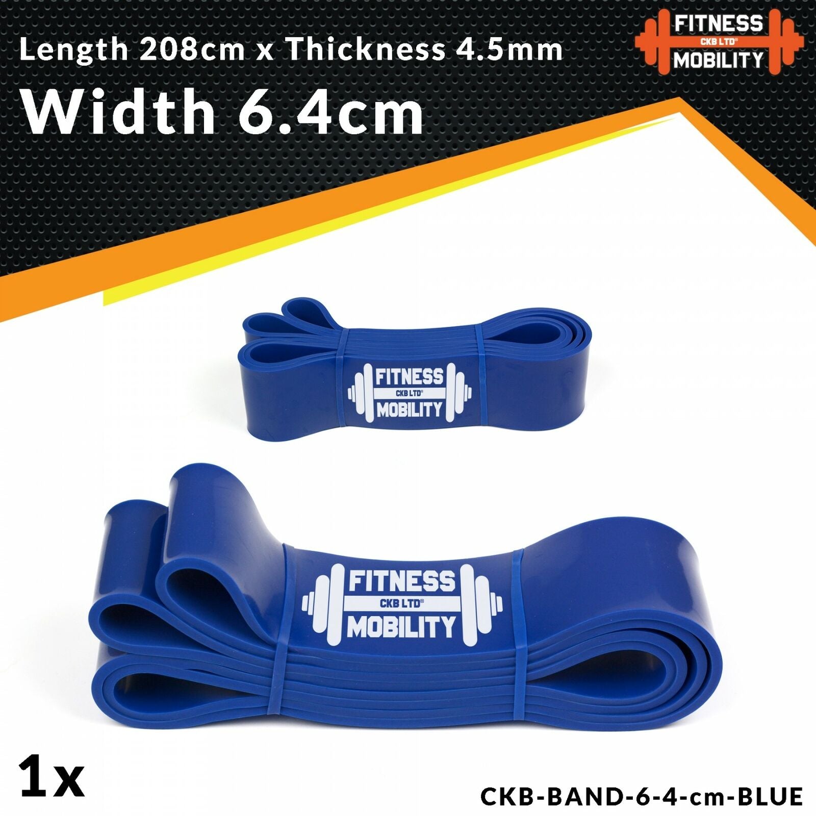 Exercise Bands - Heavy Duty Latex Loop Bands for Home Gym & Yoga