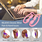 Muscle Massage Roller for Deep Tissue 360° Manual Dual Angle Foam Massager Roller for Legs Neck Arm Waist Muscle Roller Massager