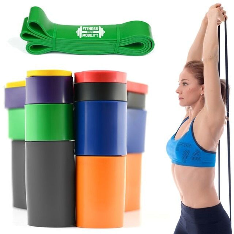 Exercise Bands - Heavy Duty Latex Loop Bands for Home Gym & Yoga