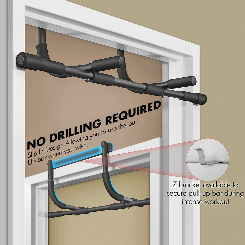 Doorway Pull-Up Bar for Home Fitness and Strength Training