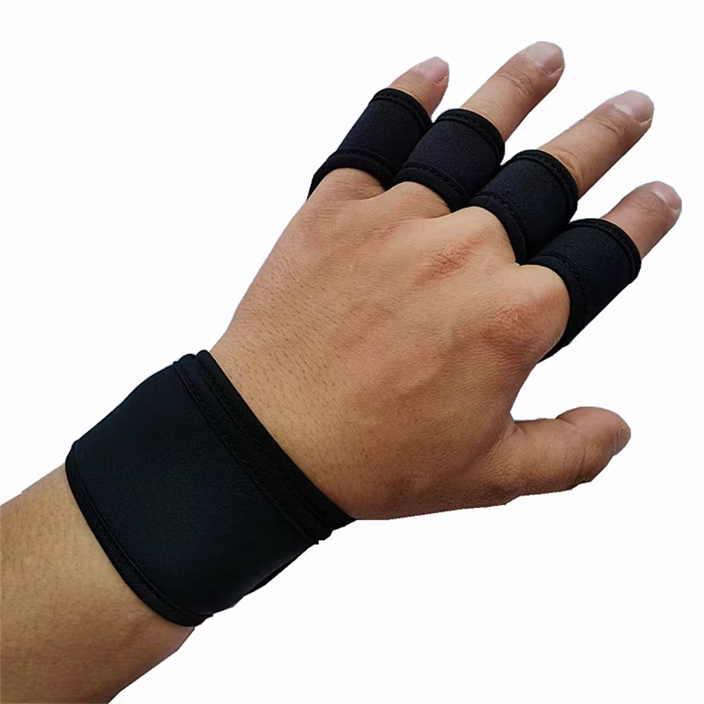 Anti-Slip Dumbbell Kettlebell Fitness Gloves Yoga Bodybuilding Workout Weightlifting Gym Gloves for Man Women Crossfit Training