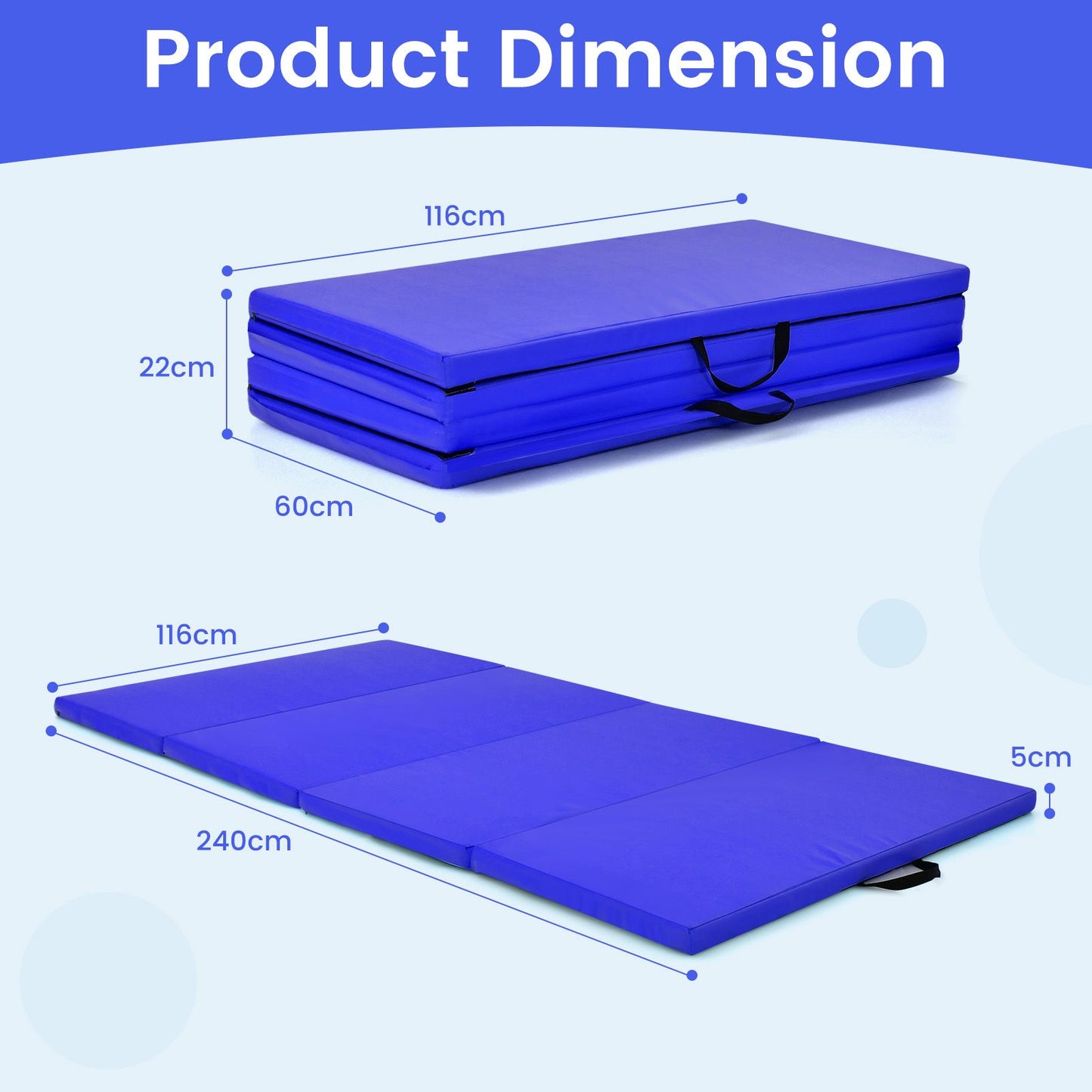 Folding Gymnastics Mat